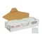 National Checking 3.5"x6.75" 2 Part Carbon Green 17 Line Guest Check 50 Checks, PK50 A6000G - alternate 2